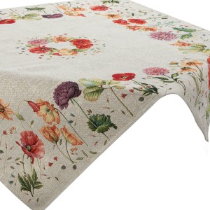 Obrus gobelinowy 100x100 cm popielaty 410  szt. 1