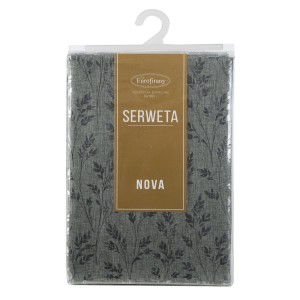 Obrus Simona 85x85 cm Srebrny, 1 sztuka, Elegancki Wystrój Stołu
