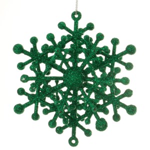 Ozdoba Świąteczna 206B 10 x 10 x 5 Cm Zielony szt. 6