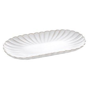 Patera Dekoracyjna Avril 31 x 16 x 3 Cm Kremowy szt. 1