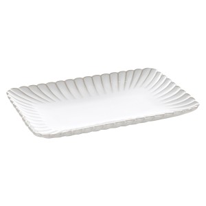 Patera Dekoracyjna Avril 32 x 20 x 3 Cm Kremowy szt. 1