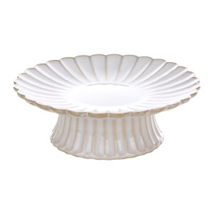 Patera Dekoracyjna Avril O 18 x 6 Cm Kremowy szt. 1