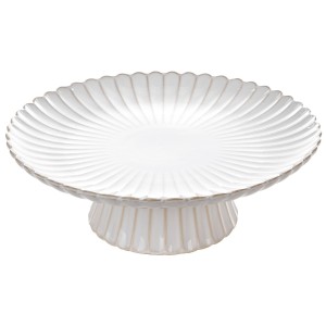 Patera Dekoracyjna Avril O 34 x 11 Cm Kremowy szt. 1