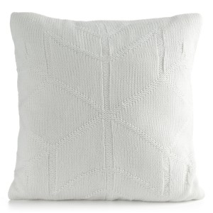 Poszewka świąteczna 45x45 cm, biała, 50% akryl, 50% poliester szt. 1