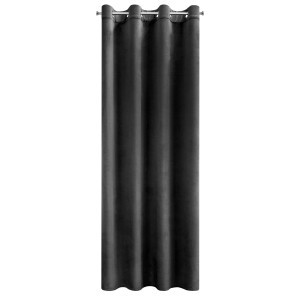Zasłona Gotowa D91 Rosa 140 x 250 Cm Czarny szt. 1