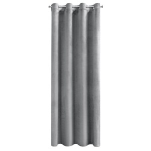 Zasłona Gotowa D91 Rosa 140 x 250 Cm Srebrny szt. 1