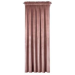 Zasłona Gotowa D91 Rosa Na Taśmie 135x300 Cm Różowy szt. 1
