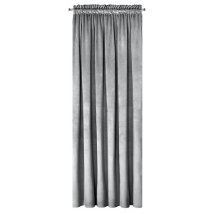 Zasłona Gotowa D91 Rosa Na Taśmie 135x300 Cm Srebrny szt. 1