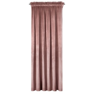 Zasłona Gotowa D91 Rosa Na Taśmie 140 x 270 Cm Ciemnoróżowy szt. 1