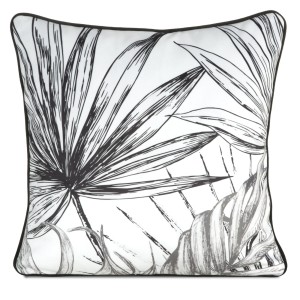 Welwetowa poszewka 45x45 cm, biały, 360 GSM, 100% poliester szt. 1