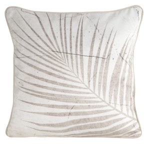 Welwetowa poszewka 45x45 cm, kremowa, 360 GSM, 100% poliester szt. 1