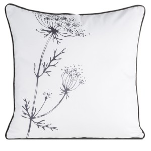 Welwetowa poszewka 60x60 cm, biały, 360 GSM, 100% poliester szt. 1