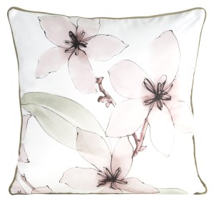 Welwetowa poszewka 60x60 cm, biały, 360 GSM, 100% poliester szt. 1