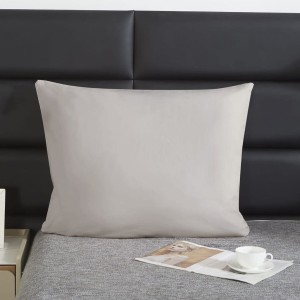 Satynowa Poszewka 70x80 Taupe