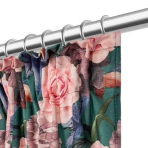Rose Dark Zasłona Welurowa Na Taśmie 140x270 Velvet