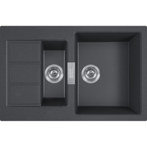 Zlewozmywak Franke Sirius 2.0 S2D 651-78 Onyx 143.0618.687
