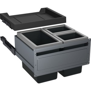 Franke Sorter FX 3 rodzaje odpadów, cichy domyk, 121.0557.763