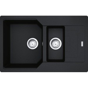 Zlewozmywak Franke Urban UBG 651-78 Onyx 1,5 komory 114.0687.296