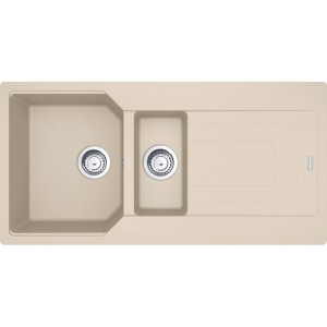 Zlewozmywak Urban UBG 651-100 Fragranite Beżowy 1,5 Komory 114.0687.304