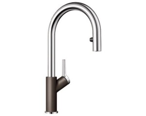 Bateria kuchenna BLANCO CARENA-S Vario Silgranit-Look kawowy/chrom
