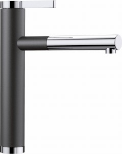 Bateria kuchenna BLANCO LINEE-S Silgranit-Look antracyt/chrom