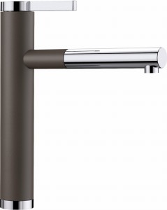 Bateria kuchenna BLANCO LINEE-S Silgranit-Look kawowy/chrom
