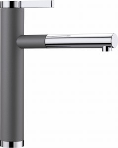 Bateria kuchenna BLANCO LINEE-S Silgranit-Look szarość skały/chrom