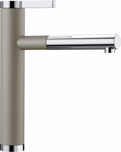 Bateria kuchenna BLANCO LINEE-S Silgranit-Look tartufo/chrom