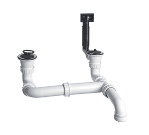 BLANCO Armatura odpływowo-przelewowa 2x1,5", przelew, RZS,TOP EZ,TOP EZS