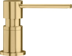 Dozownik BLANCO LATO Satin GOLD - elegancki i praktyczny dodatek