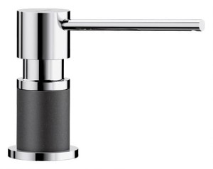 Dozownik BLANCO LATO Silgranit-Look antracyt/chrom