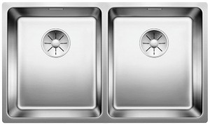 Zlewozmywak BLANCO ANDANO 340/340-U stal polerowana InFino