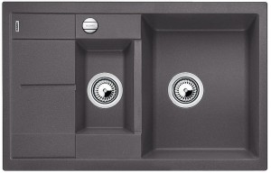 Zlewozmywak BLANCO METRA 6 S Compact Silgranit szarość skały