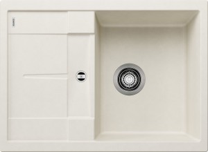 Zlewozmywak METRA 45 S Compact Silgranit delikatny biały odwracalny