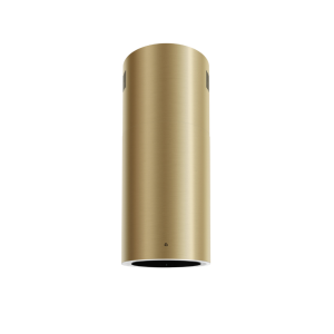 Ciarko Design Okap wyspowy Tubus W Gold Steel CDW3801GS