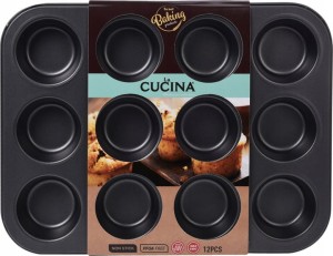 Forma do muffinek Affek Design 26,5 x 35 cm średnica 10 cm