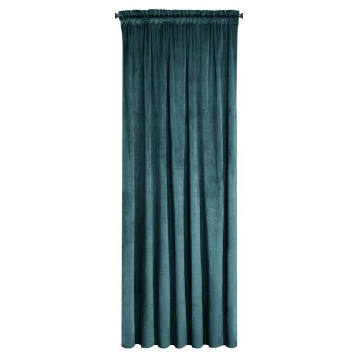 Zasłona Welurowa Welur Velvet na Taśmie 140 x 270 Niebieska do Salonu