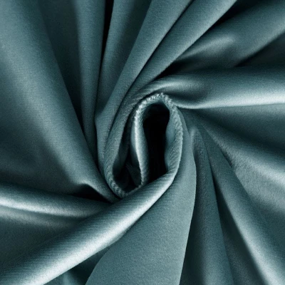 Zasłona Welurowa Welur Velvet na Taśmie 140 x 270 Niebieska do Salonu