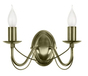 Candellux MUZA Kinkiet 2x40W E14 Patyna