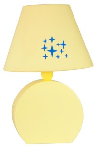 Candellux OFELIA Lampa Gabinetowa 1x40W E14 MDF Żółta