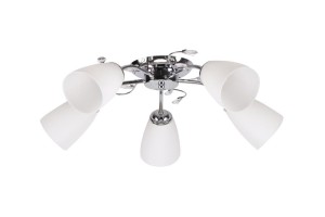 Candellux URSELLA Lampa Sufitowa 5x40W E14 Chromowy