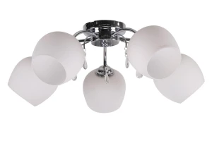 Candellux ZACHERA Lampa Sufitowa 5x40W E27 Chromowy