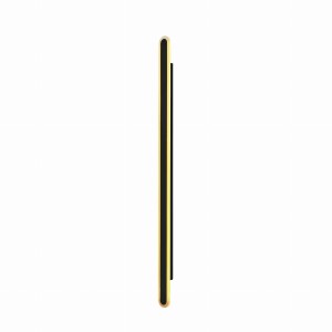 STICK Lampa Ścienna Zewnetrzna L-150 Czarny 45W  Klosz Opal Ip65