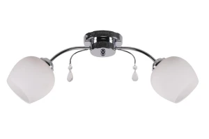 Candellux ZACHERA Lampa Sufitowa 2x40W E27 Chromowa