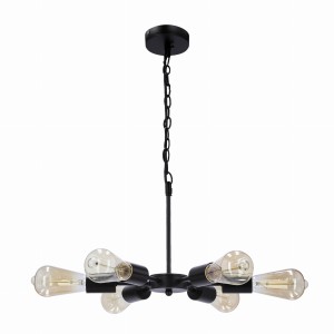 Candellux Sparta Lampa Wisząca 6x60W E27 Czarny