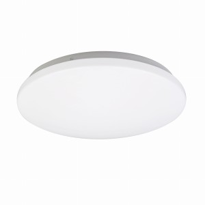 LINDA Lampa Sufitowa Plafon 25cm 18W LED 4000k Klosz Biały