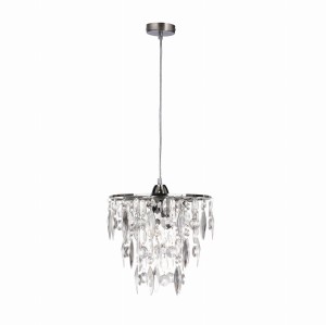 Candellux ARMO Lampa Wisząca Chromowa 1x60W E27