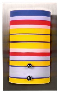 FRESCO Kinkiet Pojedynczy Nikiel Mat 1xg9/40W 230v
