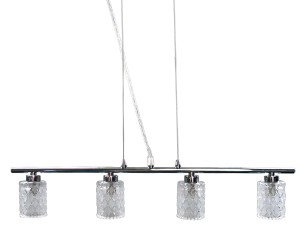 Candellux BERTA Lampa wisząca 4x40W G9 Chrom z kryształkami