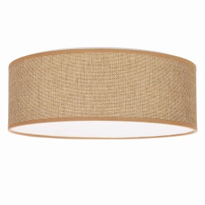 SFONDO 3 Ampla Sufitowa 38 Cm Biały 2x40W E27 Abażur Macchiato